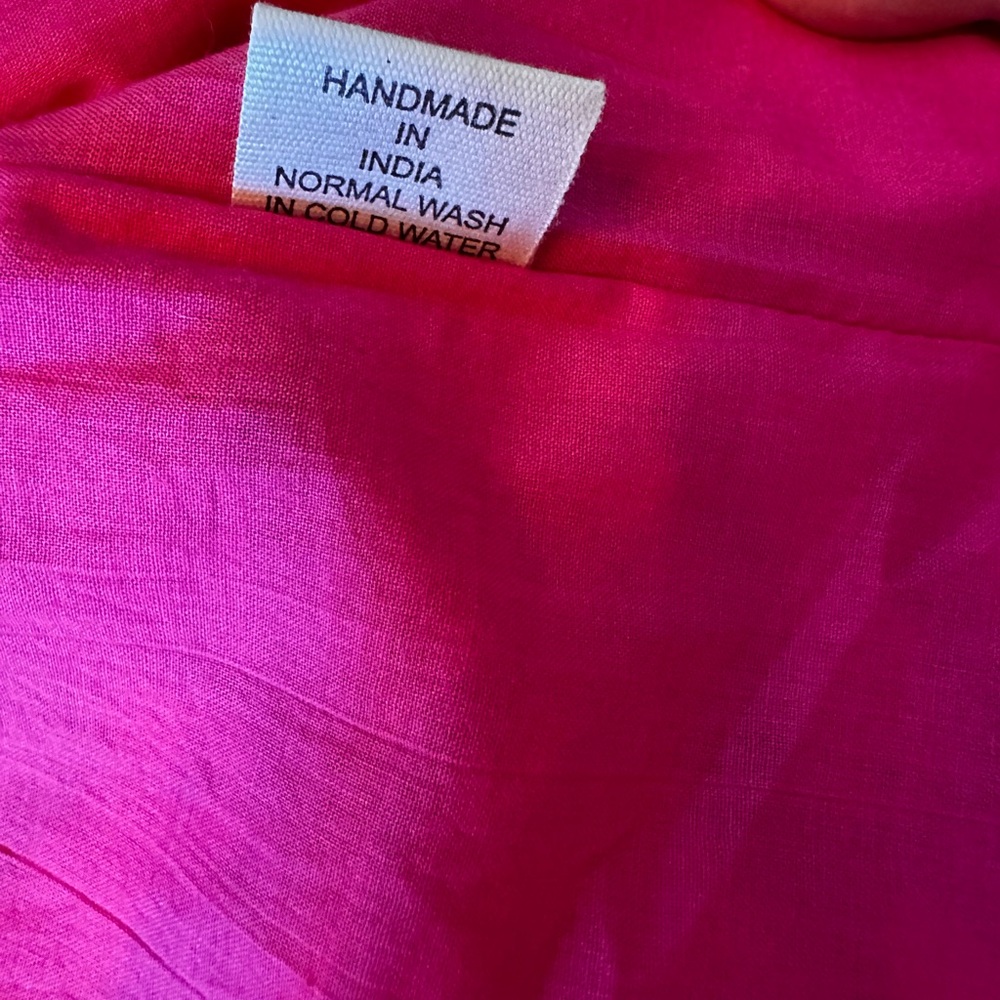 Handmade embroidered The Suzanna size LGE-XXL Kimono/Robe‎ with belt - Picture 10 of 15